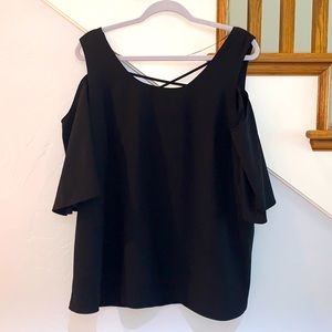 Nygard black blouse